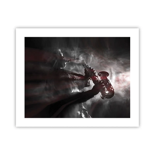 Plakat - I jazzens dampe - 50x40 cm