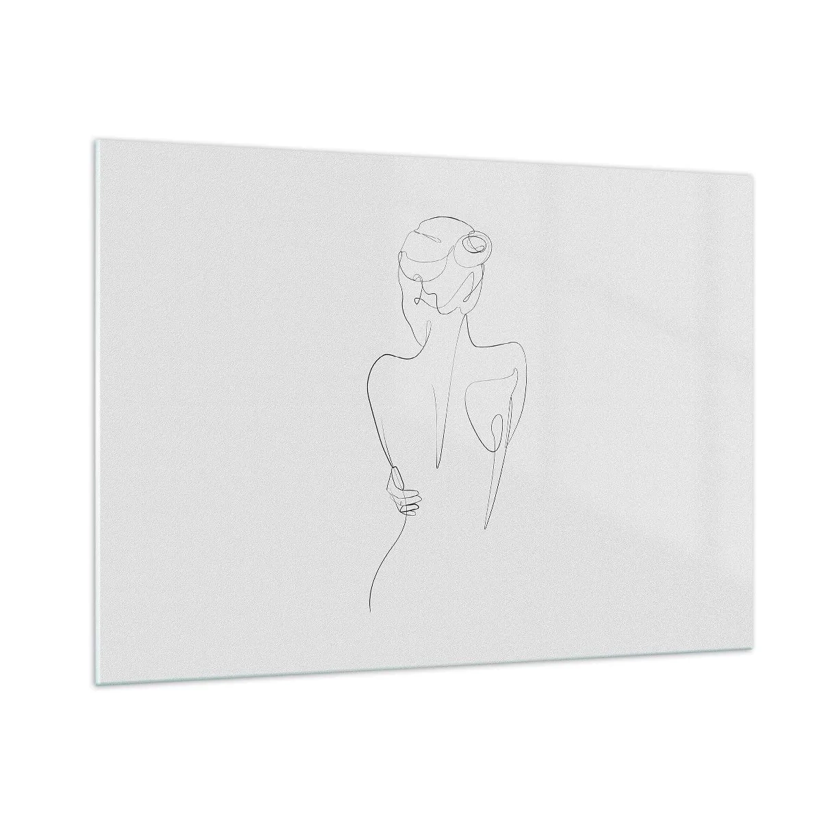 Billede på glas - Kroppens musik - 100x70 cm