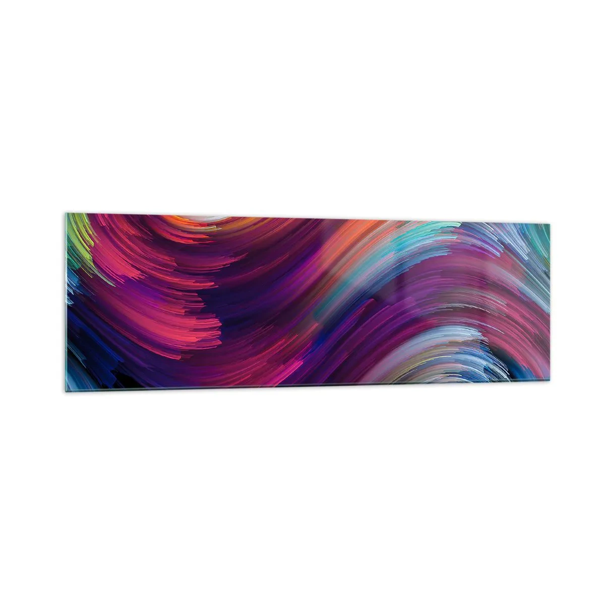 Billede på glas - Begyndelsen på en ny verden - 160x50 cm