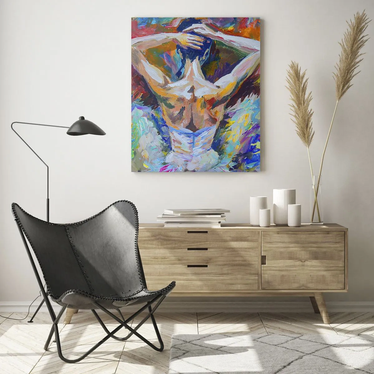 Billede på glas - Det kan være hvad som helst - 70x100 cm