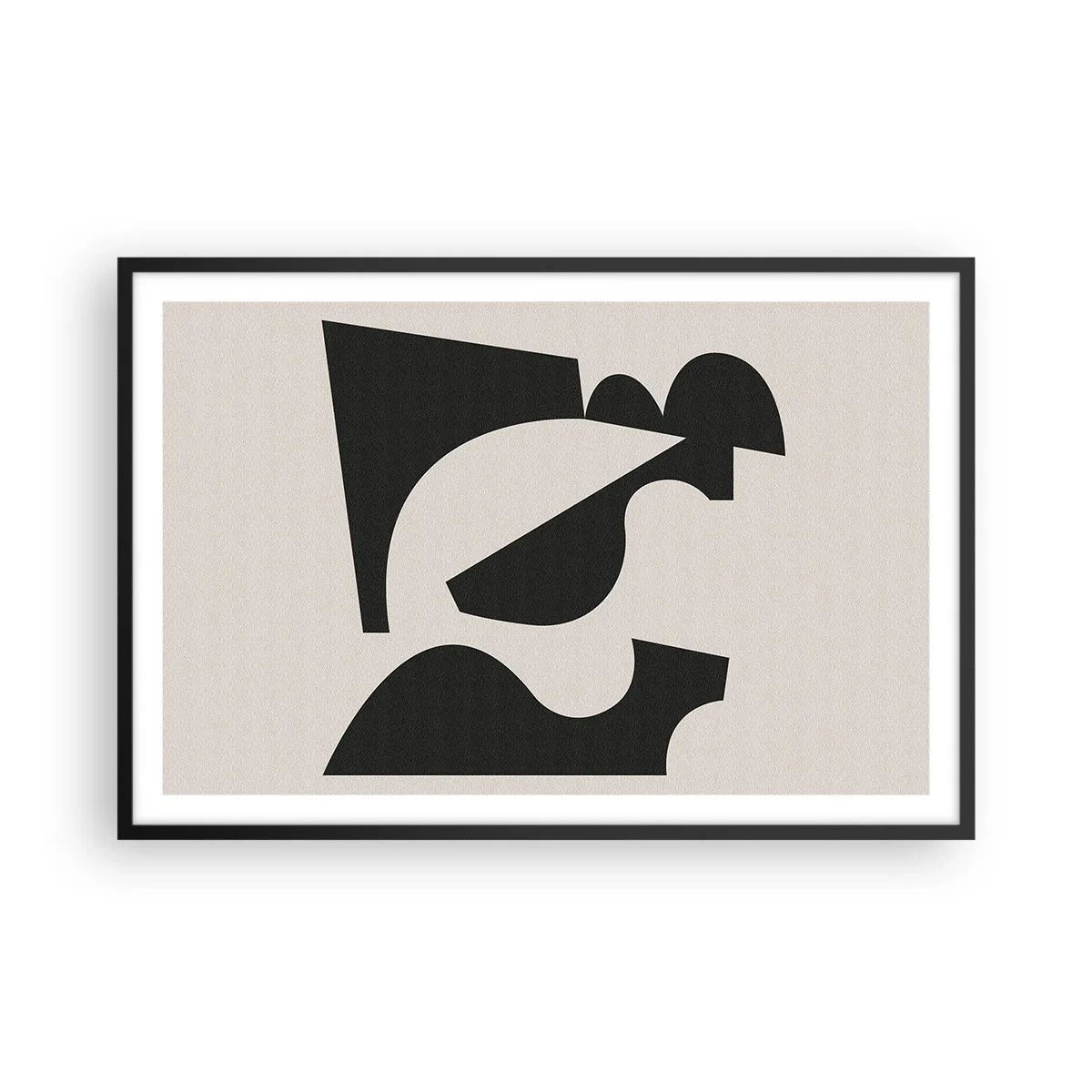 Plakat i sort ramme - Sammensæt din egen - 91x61 cm