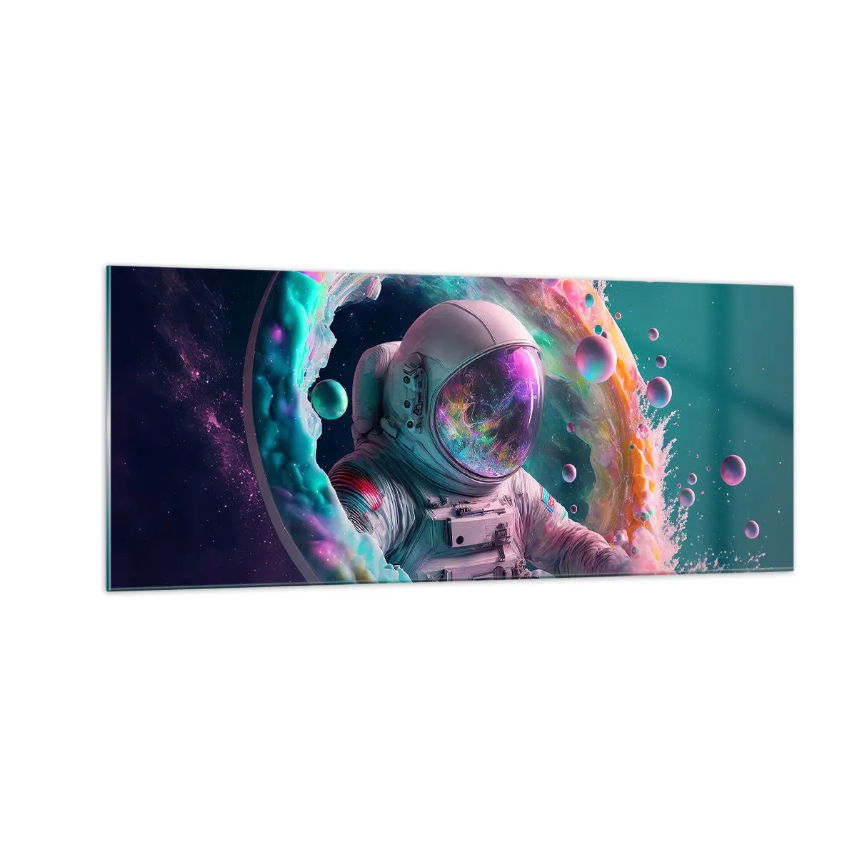 Billede på glas - Stjerneport - 100x40 cm