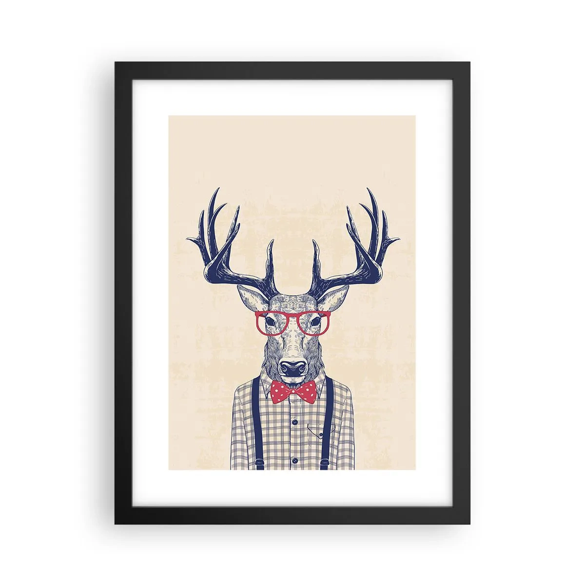 Plakat i sort ramme - Et underholdende ekstravaganza - 30x40 cm