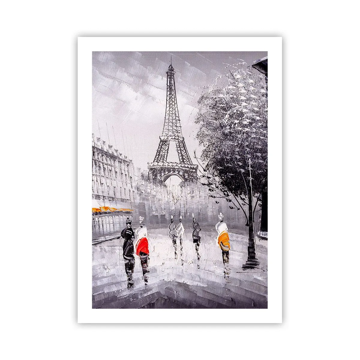 Plakat - En parisisk spadseretur - 50x70 cm