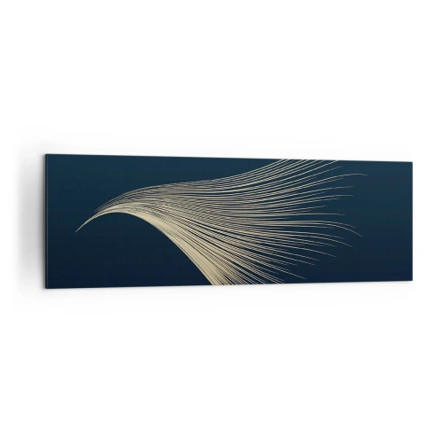 Lærredstryk - Billede på lærred - Som en engels hår - 160x50 cm