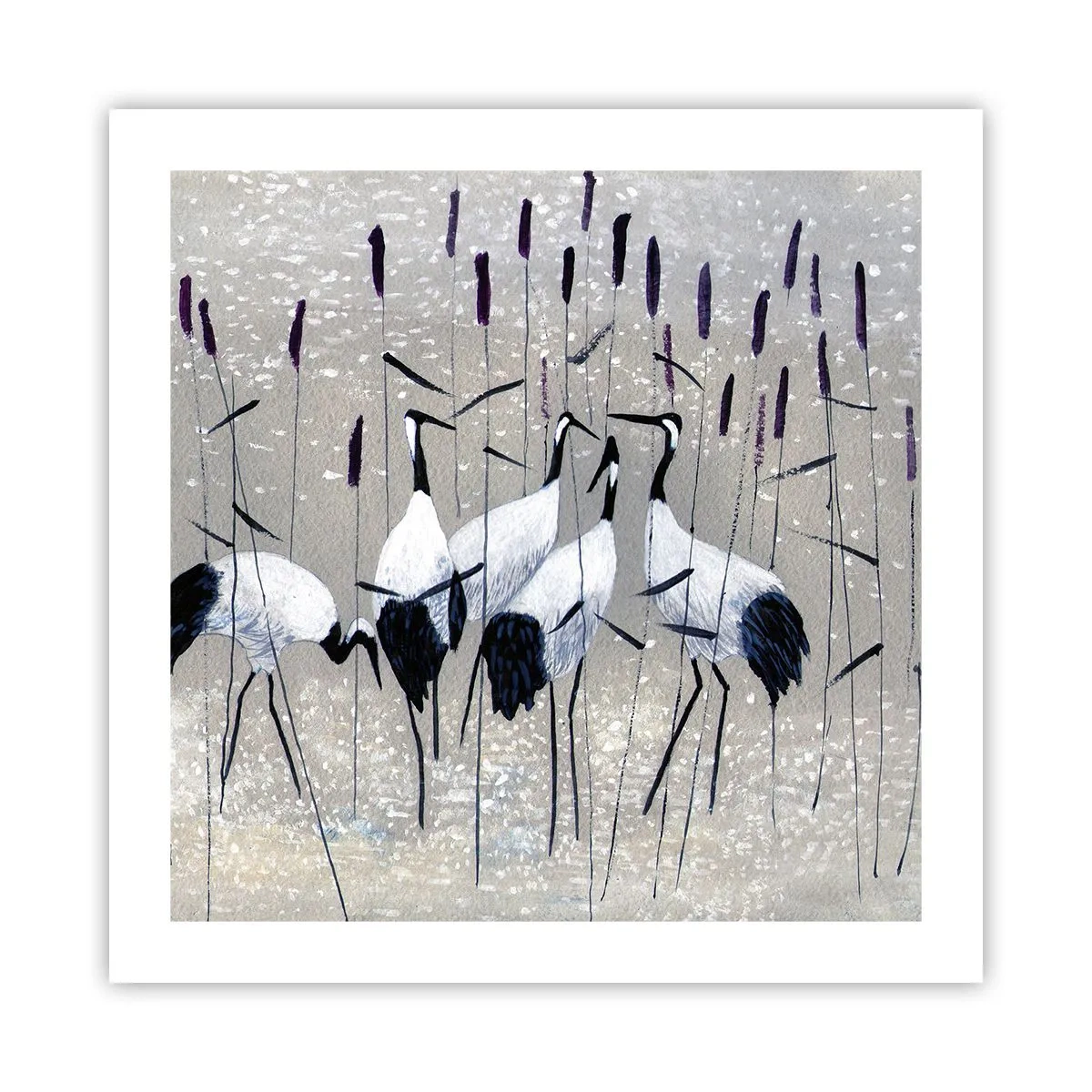 Plakat - Blandt sine egne - 50x50 cm