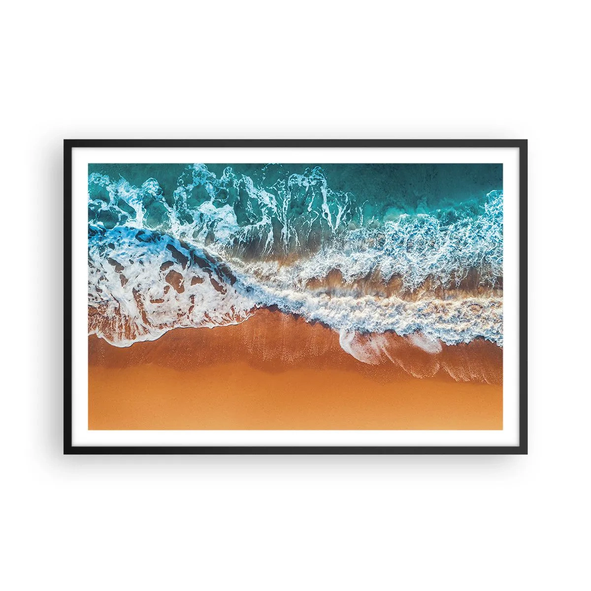 Plakat i sort ramme - Altid i tandem - 91x61 cm