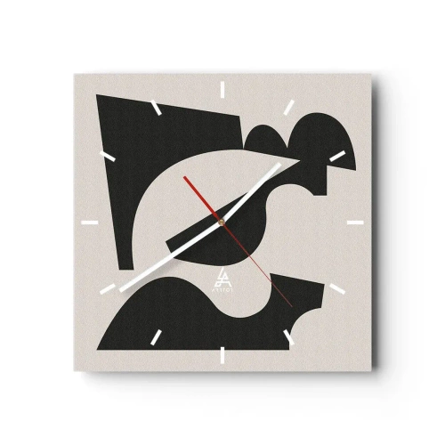 Vægur, Uret - Sammensæt din egen - 30x30 cm