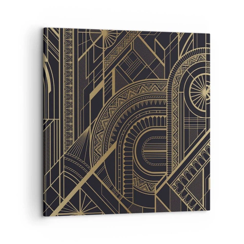 Lærredstryk - Billede på lærred - Koncepter, idéer, planer - 60x60 cm