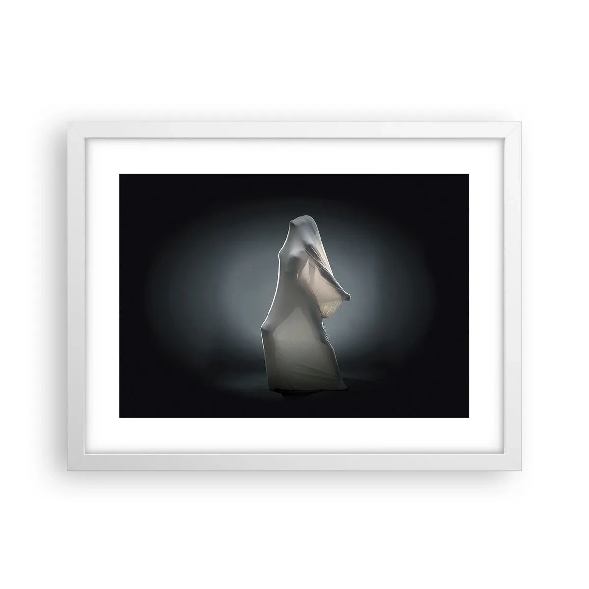 Plakat i hvid ramme - Skjulte begær - 40x30 cm