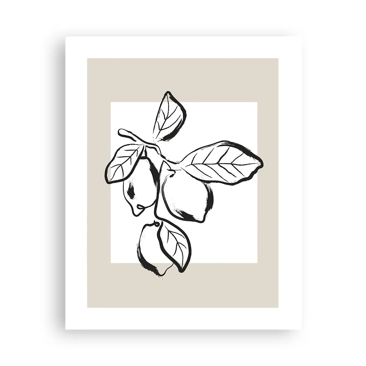 Plakat - Hvor citronen modner... - 40x50 cm