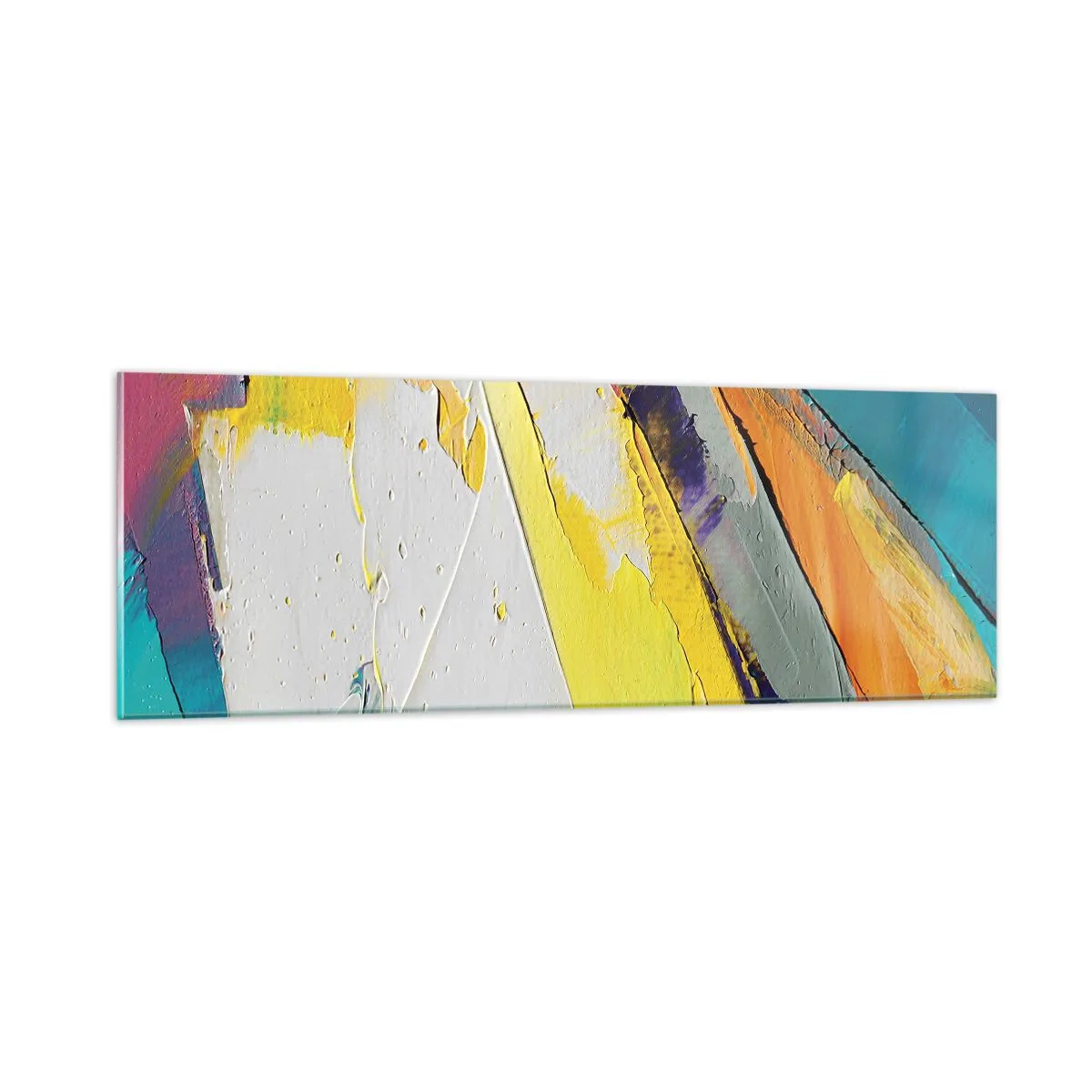 Billede på glas - Lysets anatomi - 90x30 cm