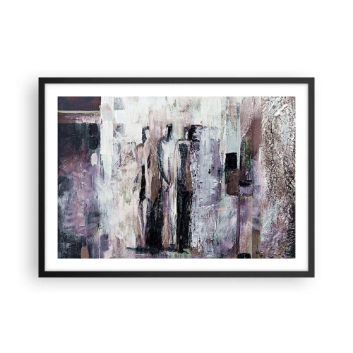 Plakat i sort ramme - De mystiske tre - 70x50 cm