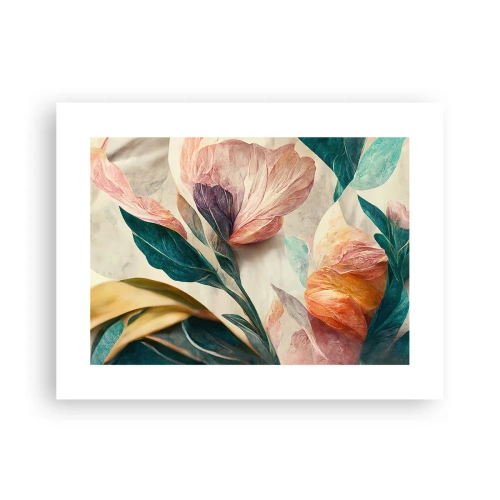 Plakat - Blomster på de sydlige øer - 40x30 cm