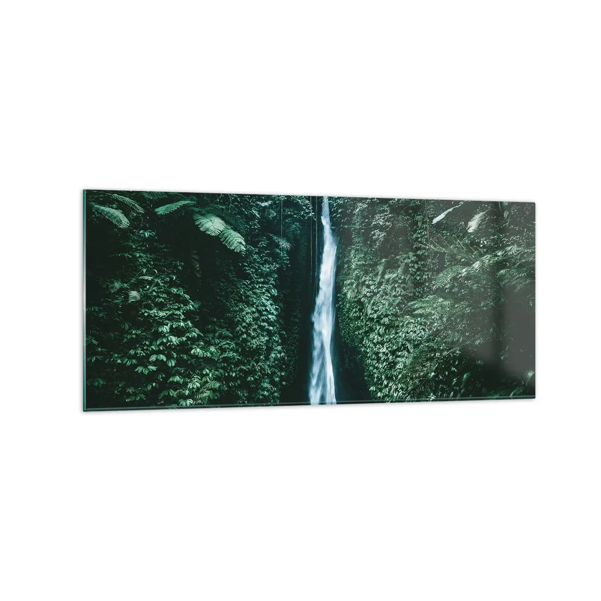 Billede på glas - Tropisk spa - 120x50 cm