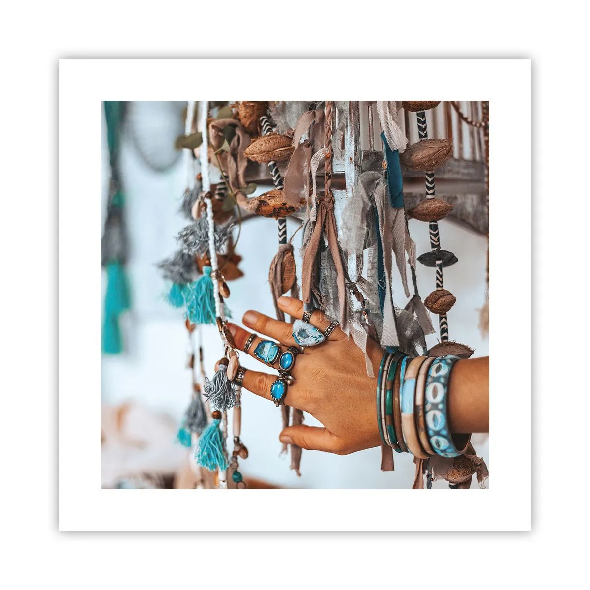 Plakat - Lokale skatte - 40x40 cm