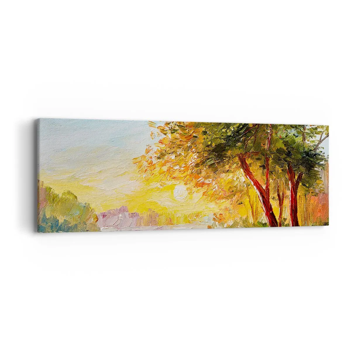 Lærredstryk - Billede på lærred - Et in Arcadia ego - 90x30 cm