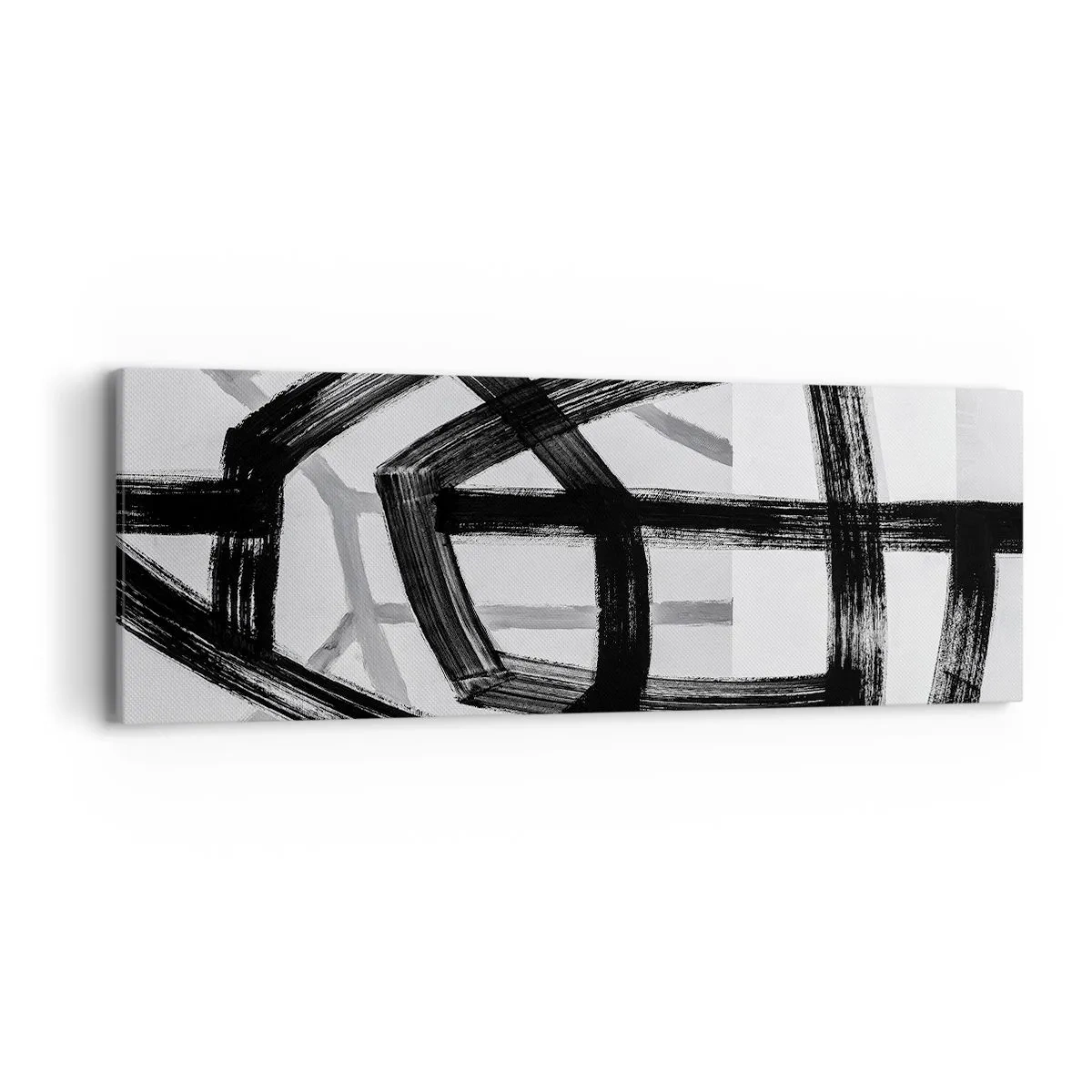 Lærredstryk - Billede på lærred - Opbygning af dybde - 90x30 cm