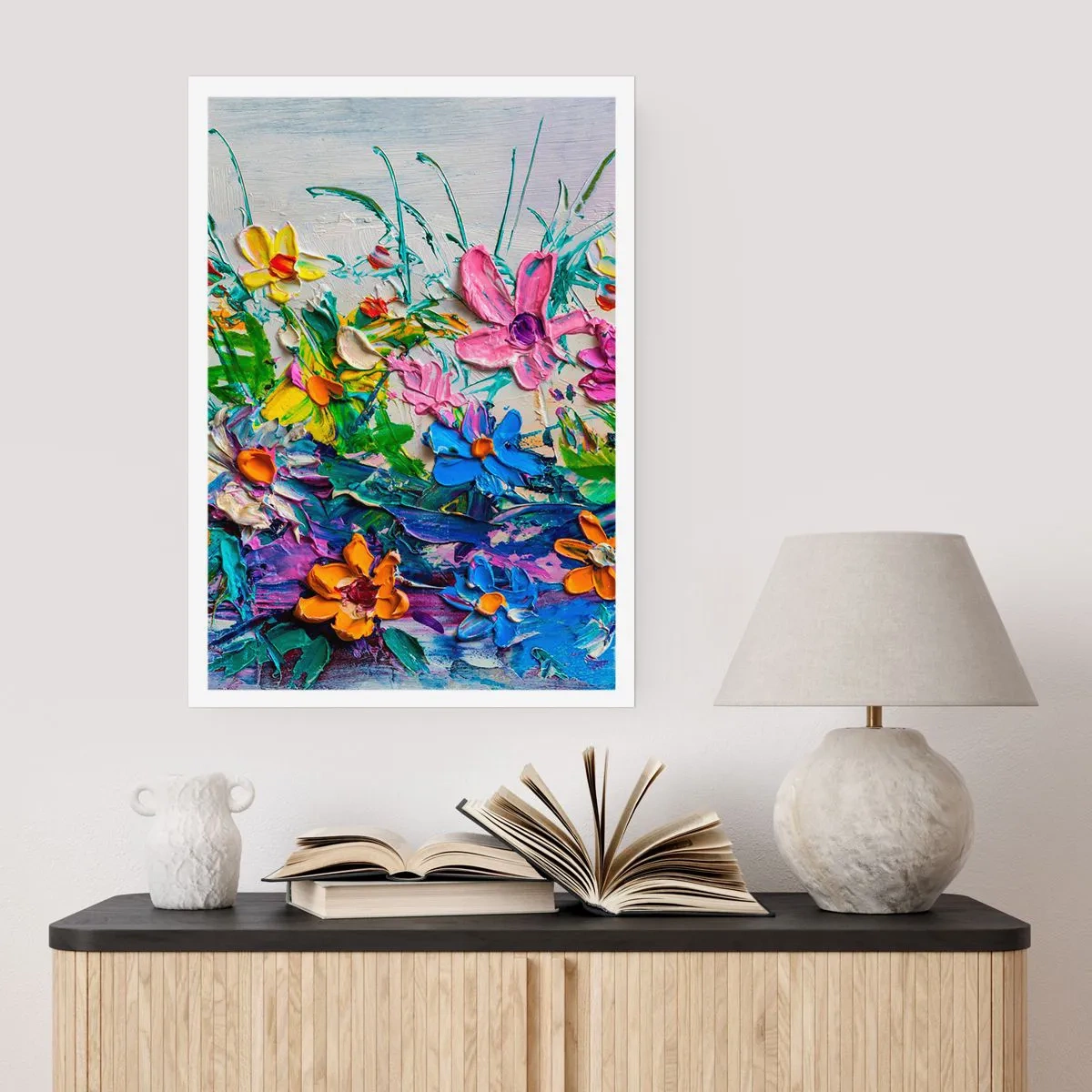 Plakat - Overhovedet ikke et stilleben - 40x50 cm