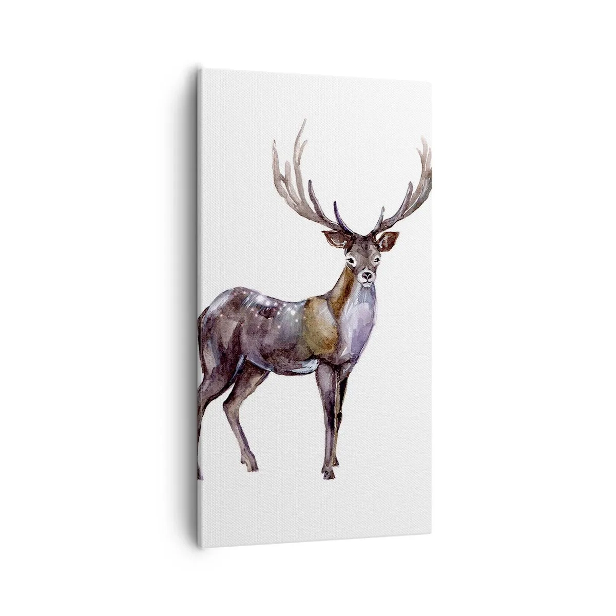 Lærredstryk - Billede på lærred - Kongen af den nordlige ødemark - 55x100 cm