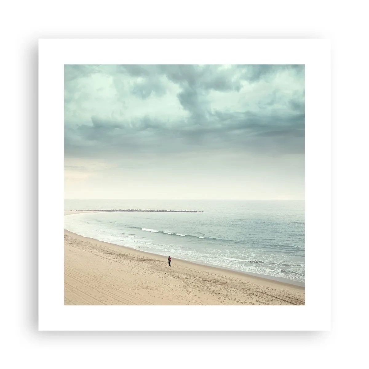 Plakat - På jagt efter fred - 40x40 cm