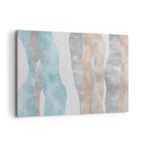 Lærredstryk - Billede på lærred - En undersøgelse af intimitet - 100x70 cm