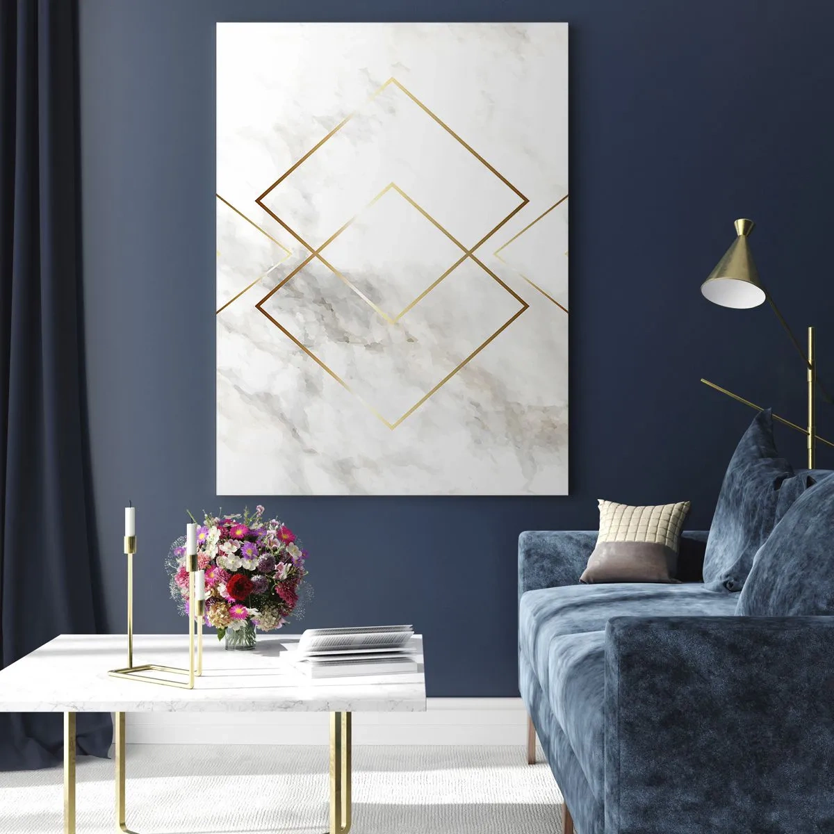 Billede på glas - Udsigt til det uendelige - 50x70 cm