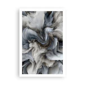 Plakat - Sten og blomst - 61x91 cm