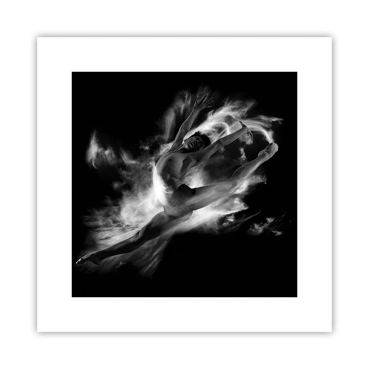 Plakat - Stoppet under flyvning - 30x30 cm