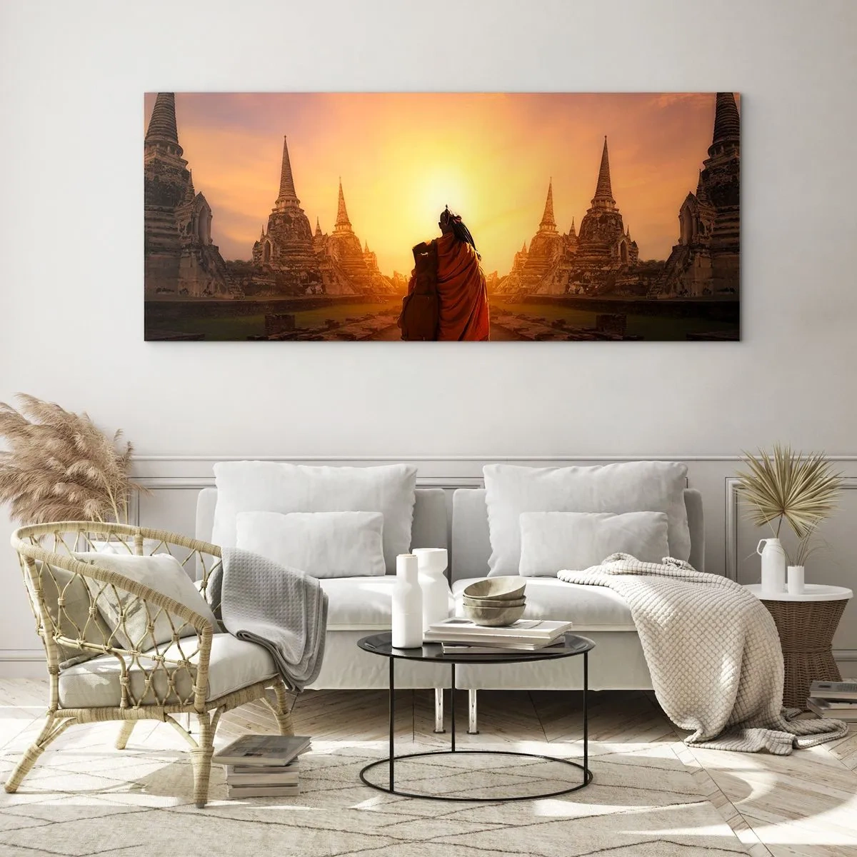 Billede på glas - I fred for evigt - 120x50 cm