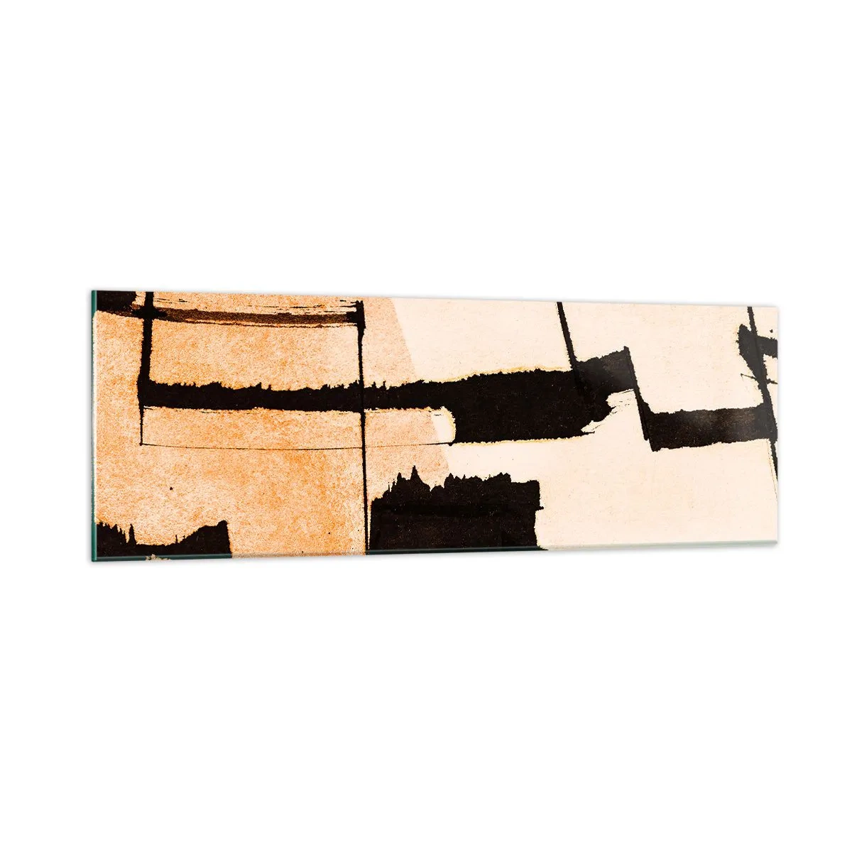 Billede på glas - Og alligevel orden - 90x30 cm