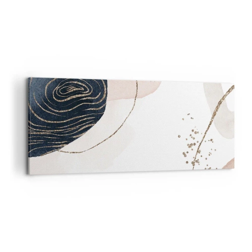 Lærredstryk - Billede på lærred - Alt flyder - 120x50 cm