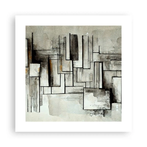 Plakat - Enkelthedens kraft - 40x40 cm