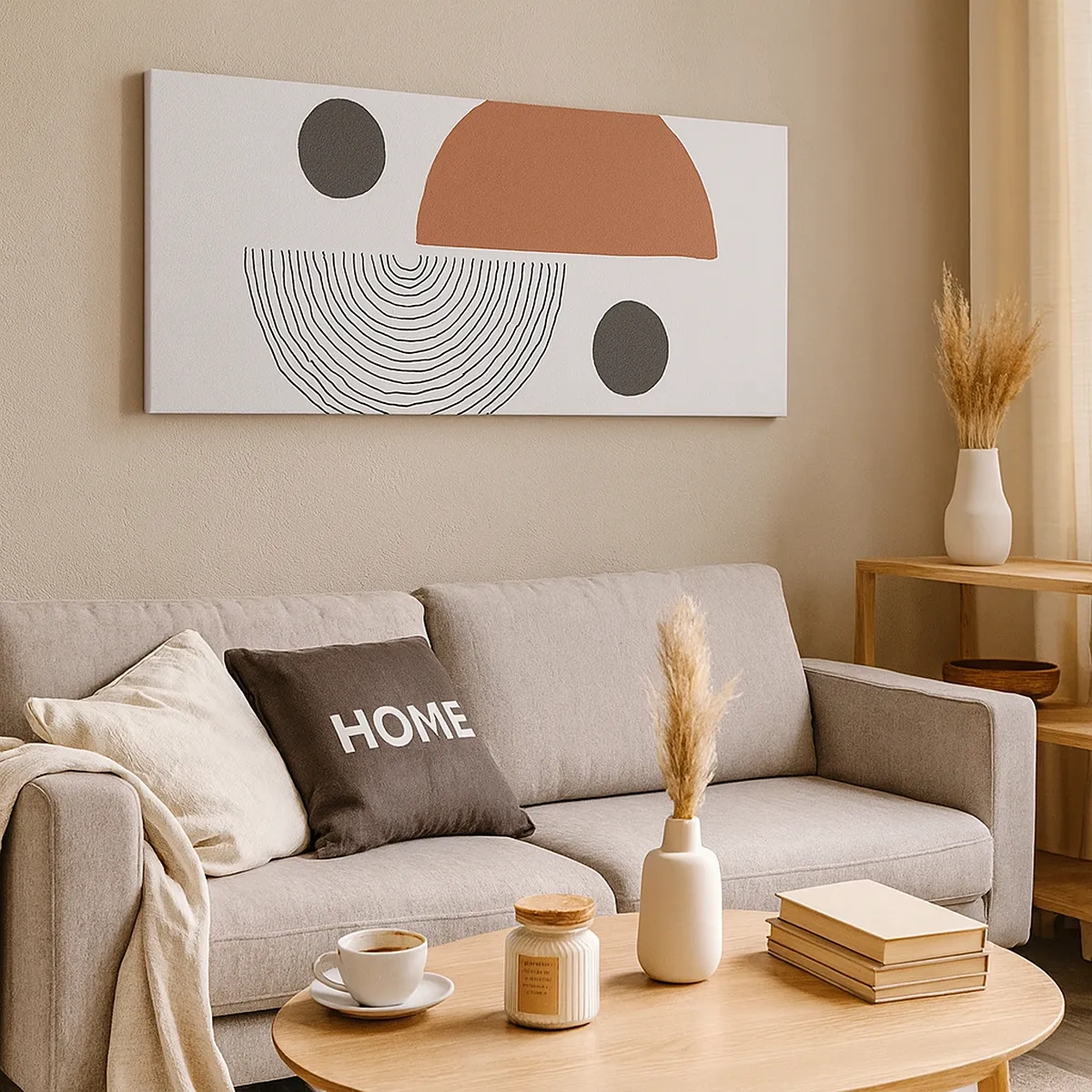 Lærredstryk - Billede på lærred - Perfektion af hjulet - 30x30 cm