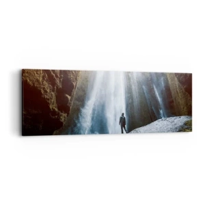 Lærredstryk - Billede på lærred - Genskabelse af proportioner - 90x30 cm