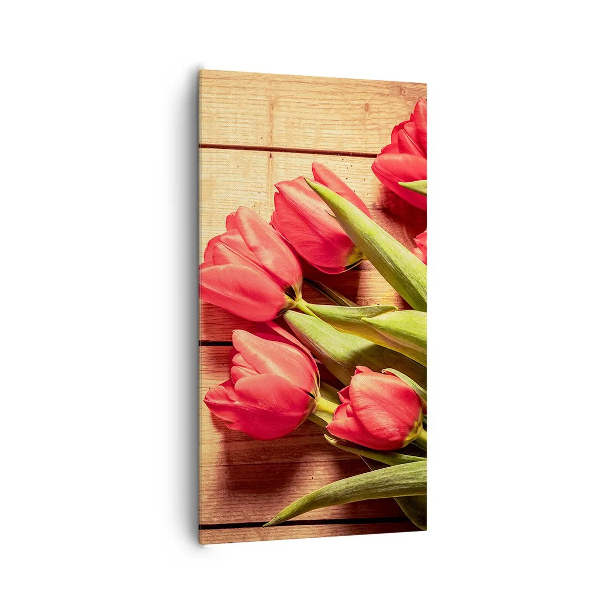 Lærredstryk - Billede på lærred - Forårets tilståelse - 65x120 cm