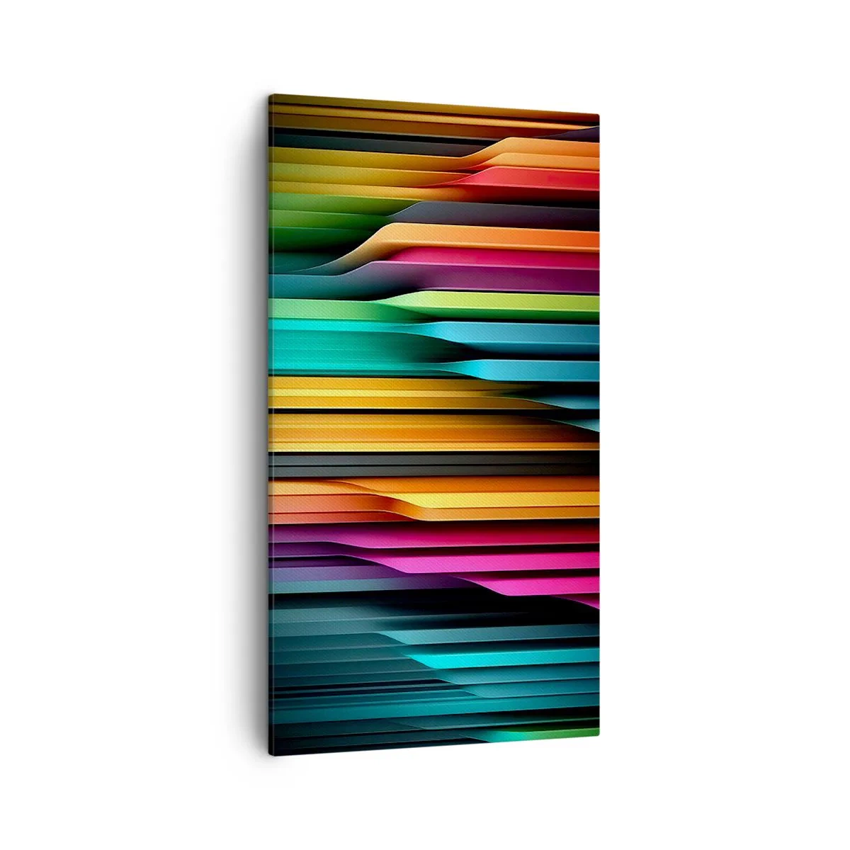 Lærredstryk - Billede på lærred - Lysende orgel - 45x80 cm