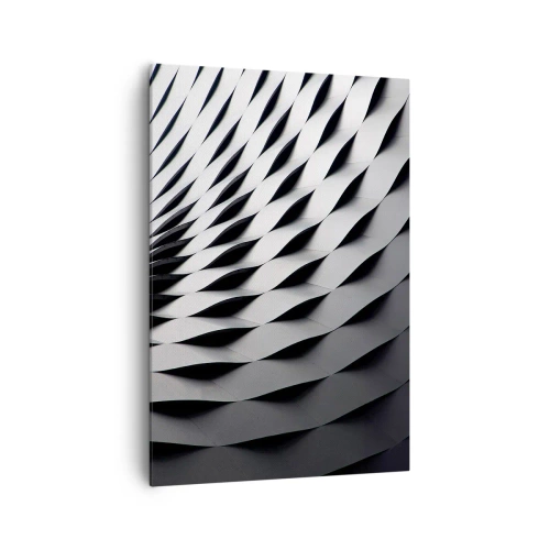 Lærredstryk - Billede på lærred - På bølgernes overflade - 70x100 cm
