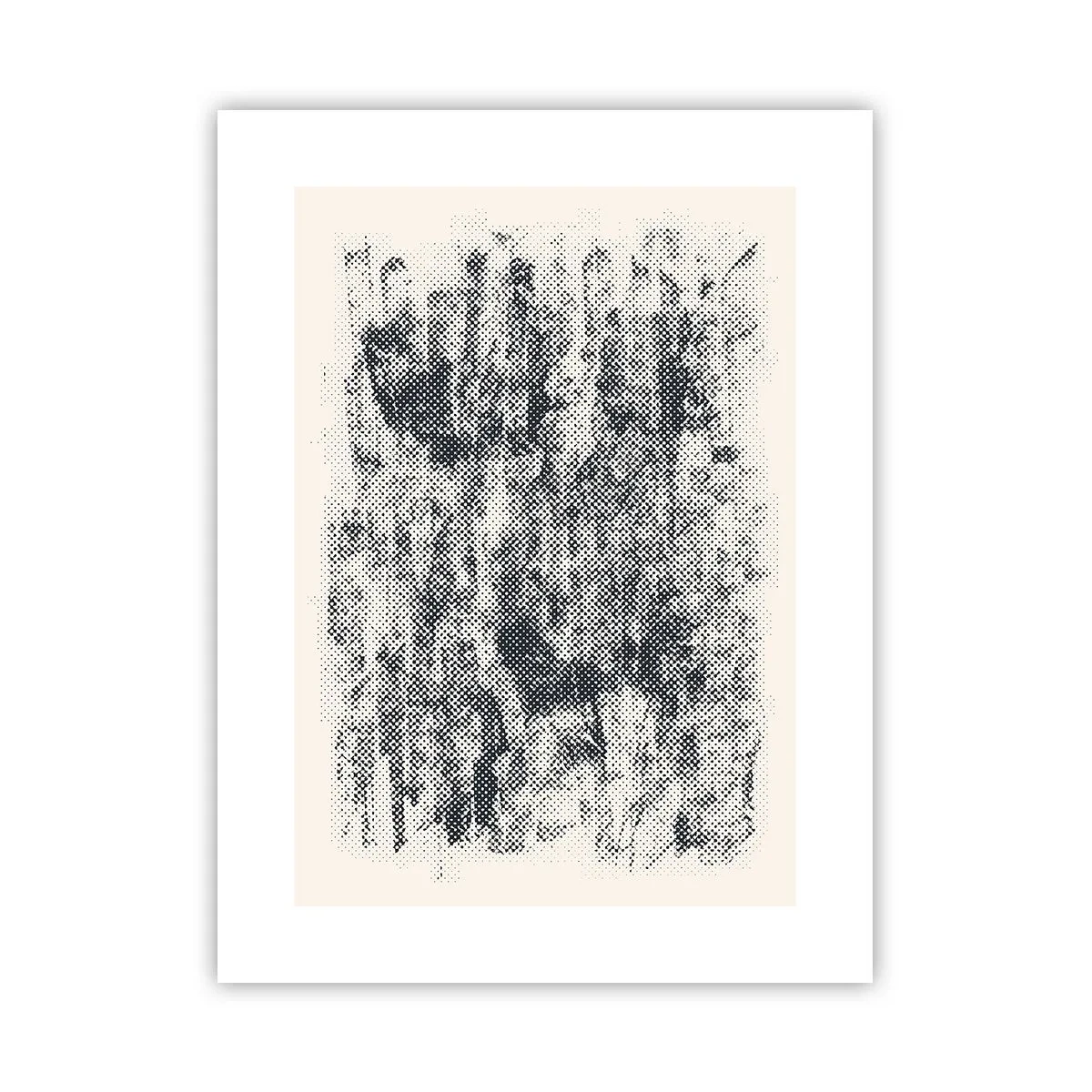 Plakat - Tågeagtig sammensætning - 30x40 cm