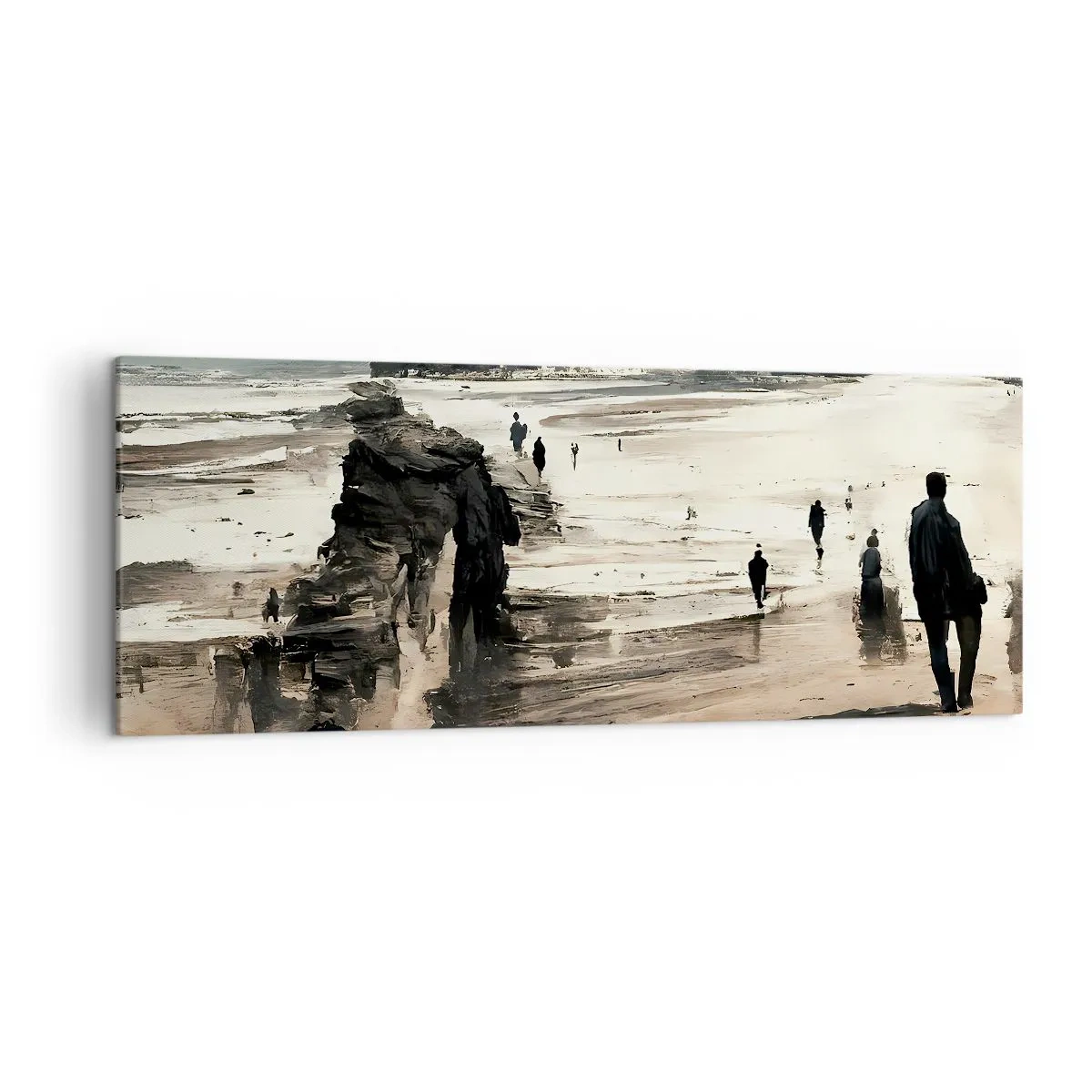 Lærredstryk - Billede på lærred - Indkaldt - 140x50 cm