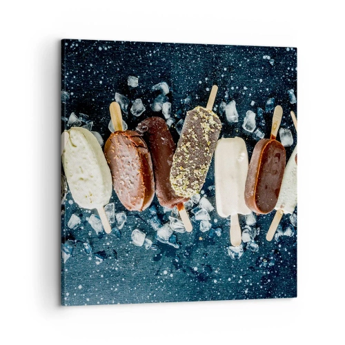 Lærredstryk - Billede på lærred - En smag af varm sommer - 60x60 cm