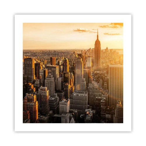 Plakat - At vokse i solen - 50x50 cm