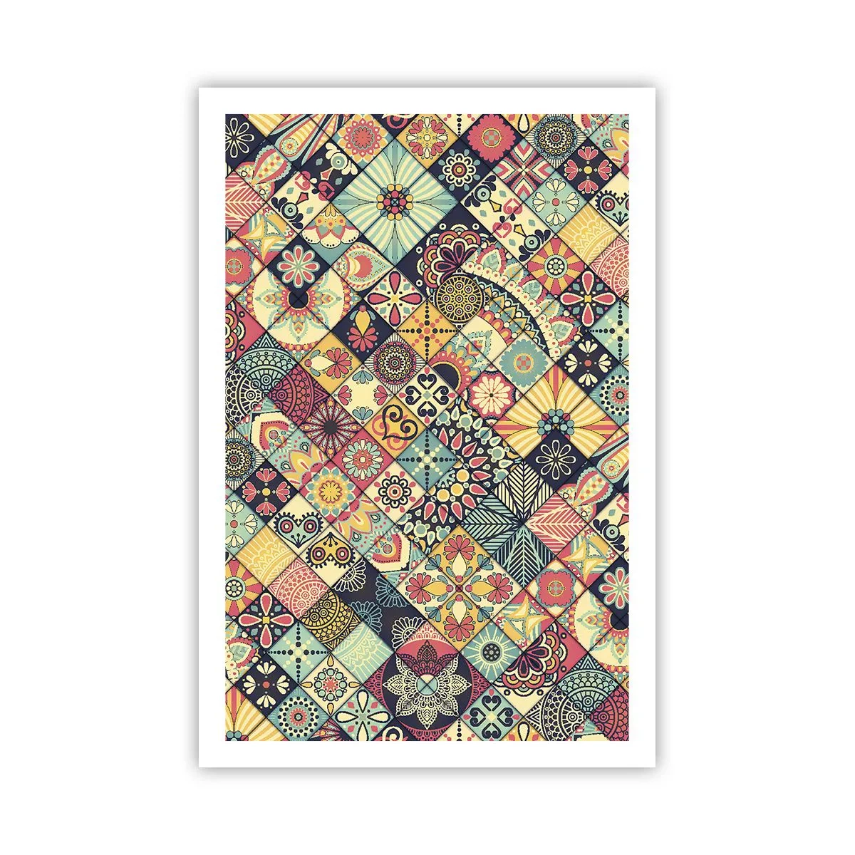 Plakat - Marokkansk stemning - 61x91 cm