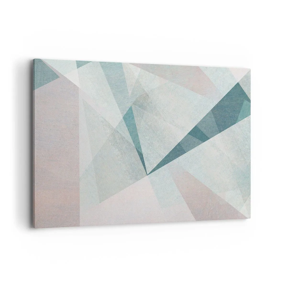 Lærredstryk - Billede på lærred - Rolig og alligevel dynamisk - 120x80 cm