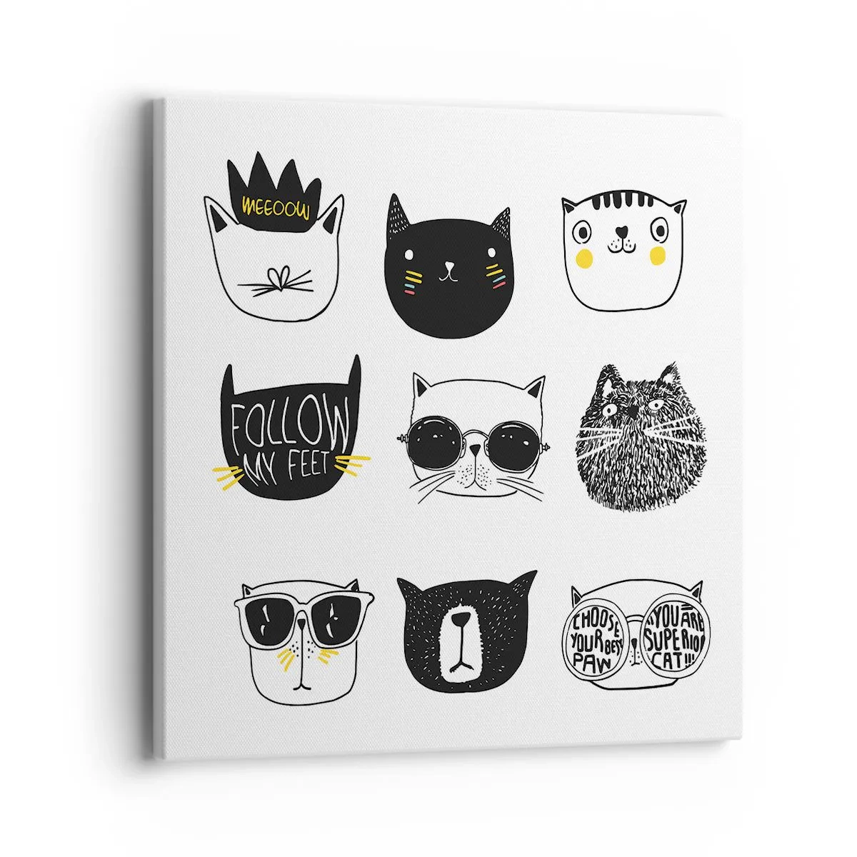 Lærredstryk - Billede på lærred - Alle andre - 40x40 cm