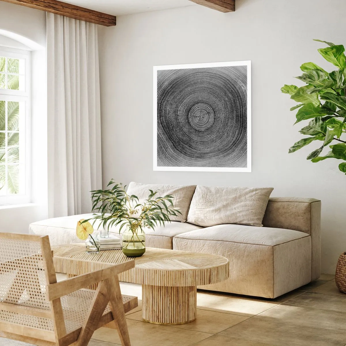 Plakat - Et tegn på tiden - 30x30 cm