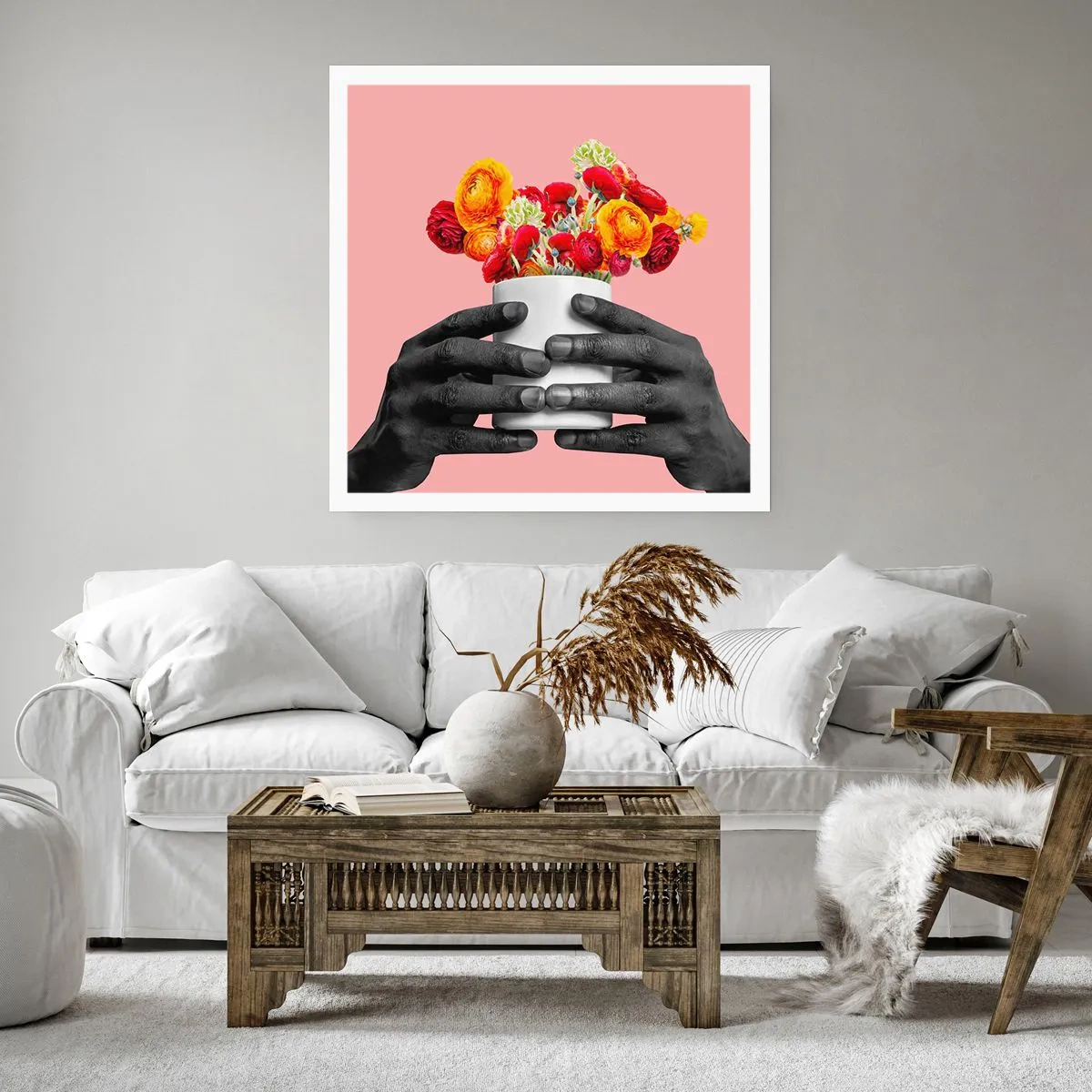 Plakat - Livets apotheose - 60x60 cm