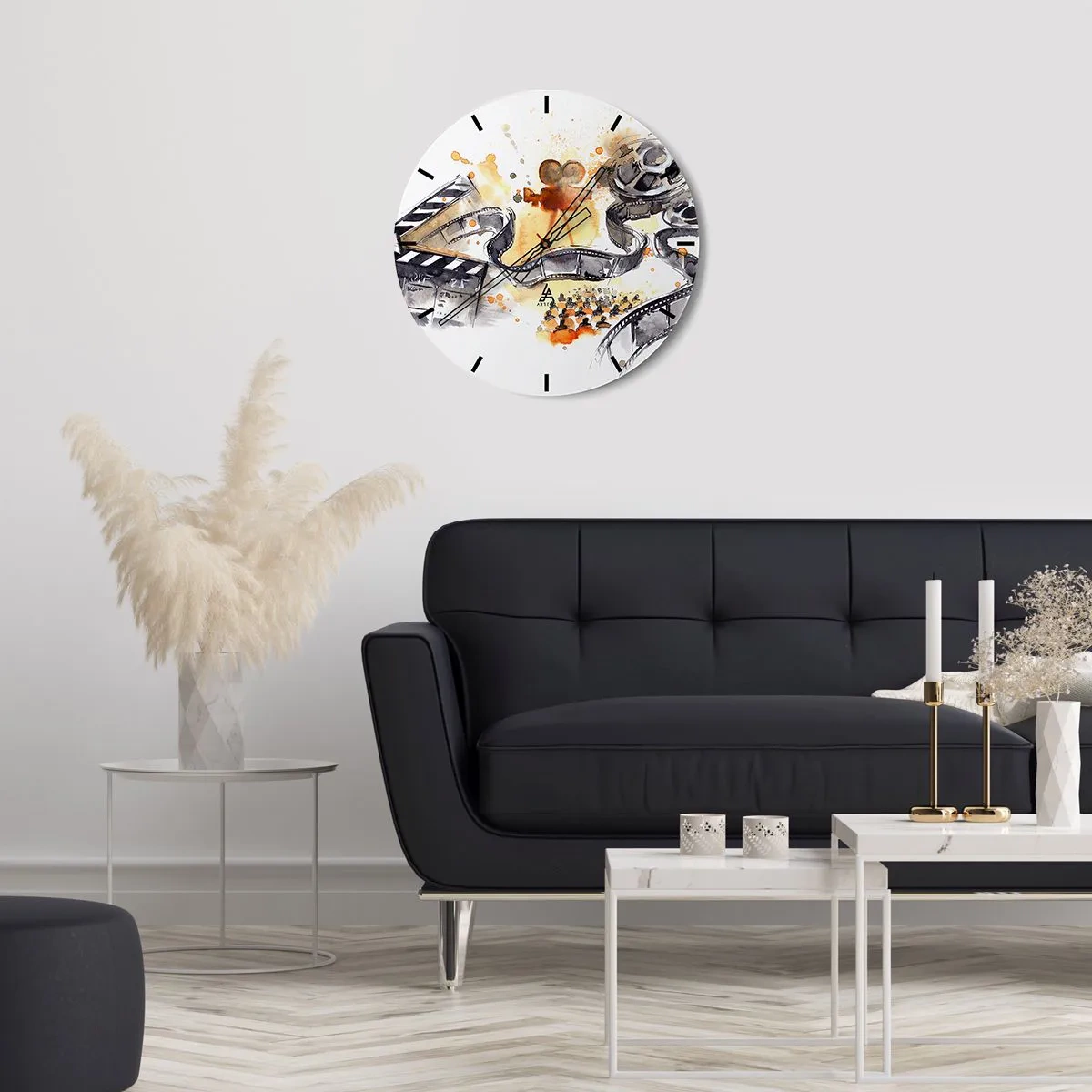 Vægur, Uret - I drømmeland - 40x40 cm