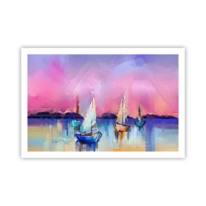 Plakat - Retning: brede farvande - 91x61 cm