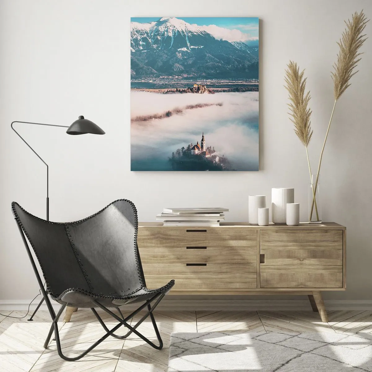 Billede på glas - Begyndelsen på et eventyr - 50x70 cm